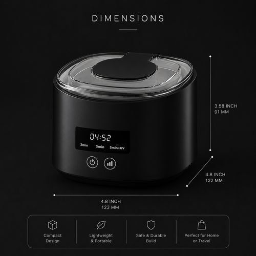 Nuvita™ Ultrasonic Cleaner