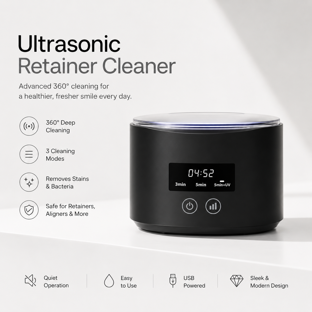 Nuvita™ Ultrasonic Cleaner